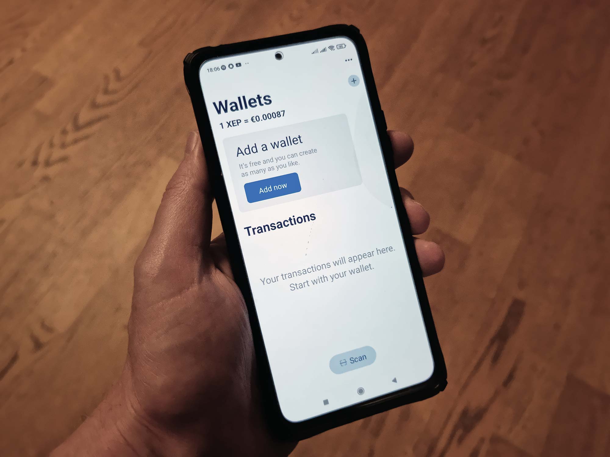 XEP Wallet download - Electra Protocol mobile wallets - Smartphone wallets - Handy - Electra wallet - Electra Protocol
