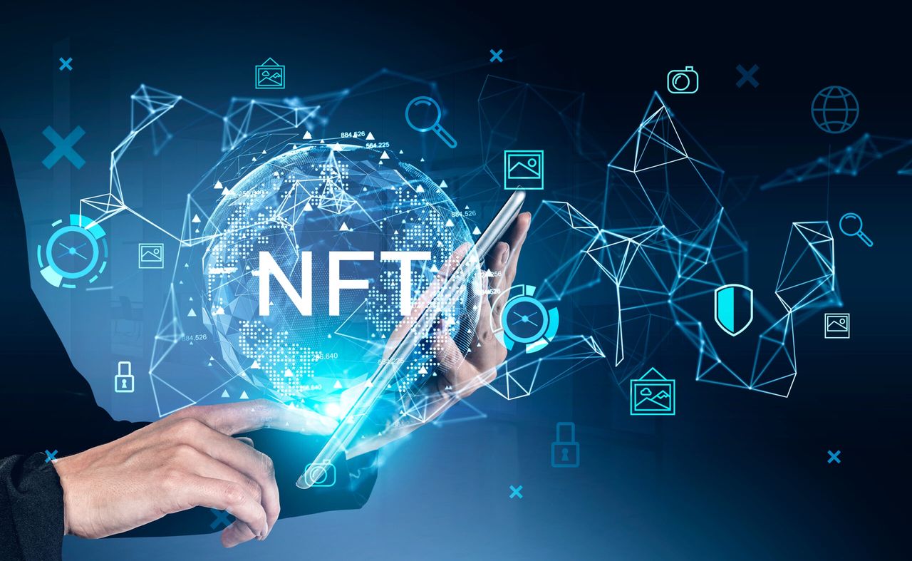 Image design about NFT