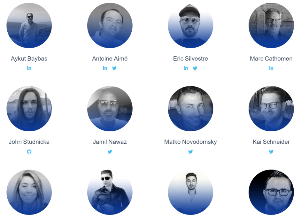 Image of the team members
